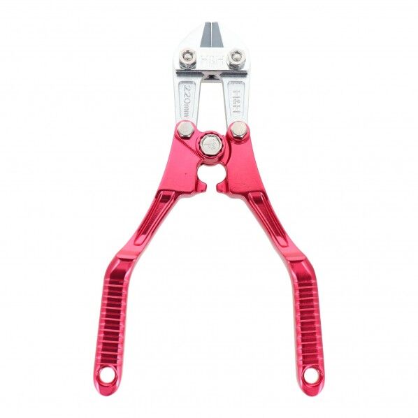 H&H アルミ鍛造ボルトクリッパー(ベント刃) レッド 220mm HAC-220R 1点