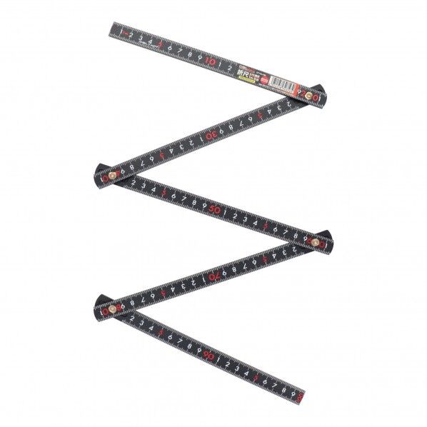 DBLTACT ファイバー折尺 ブラック DT-FOJ-BK 1点