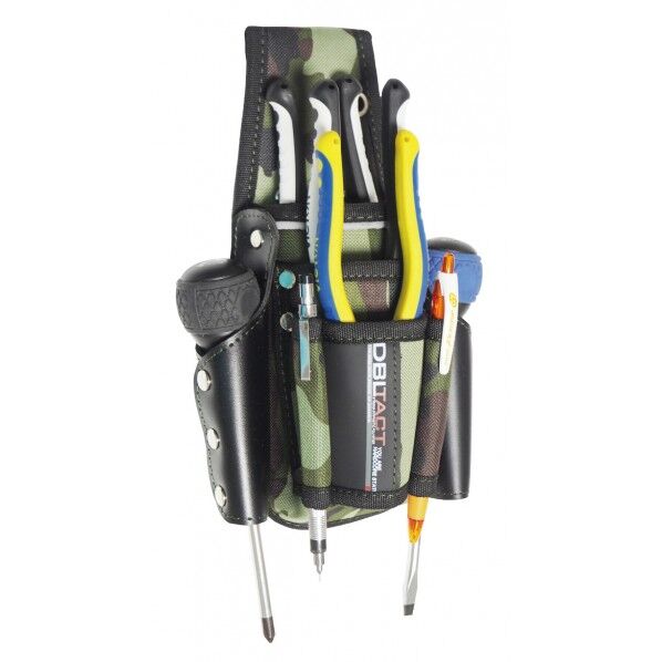 DBLTACT ツールサック7P グリーン迷彩 DT-TS16-GC 1個