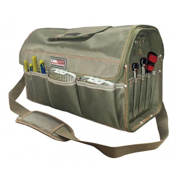 DBLTACT カバー付オープンキャリーバッグ カーキ DT-SRB420C-KH 1個