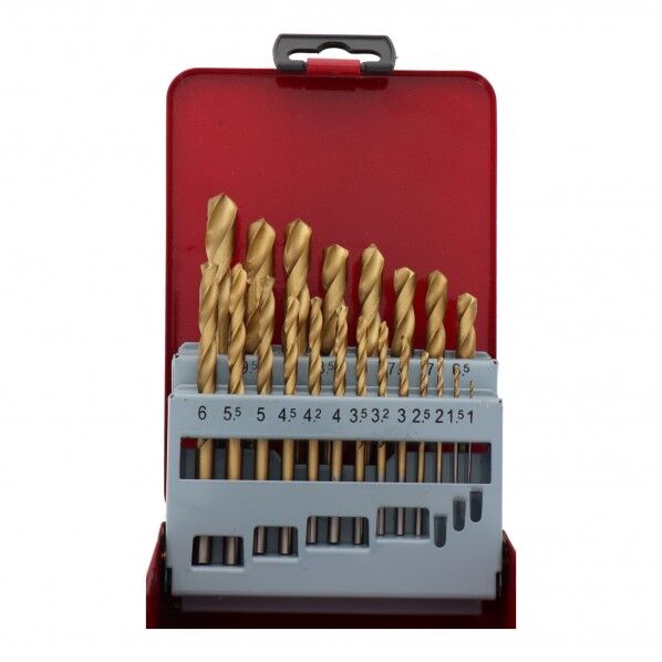 trad チタンコーティング21PCS鉄工ドリル TTS-21