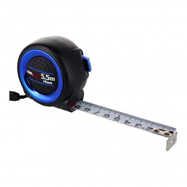 DBLTACT コンパクトセルフロックコンベックス ブルー 19mm×5.5m DSC-1955 1個