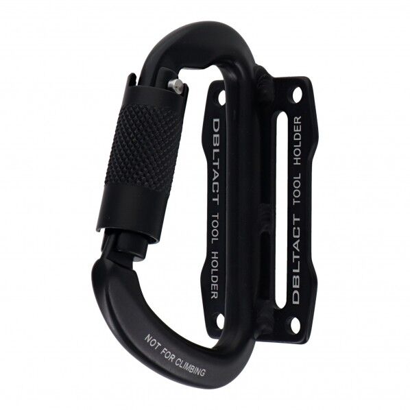 DBLTACT Wロック式アルミツールフック マットブラック 110×45×75mm DT-ALH-B 1ケ