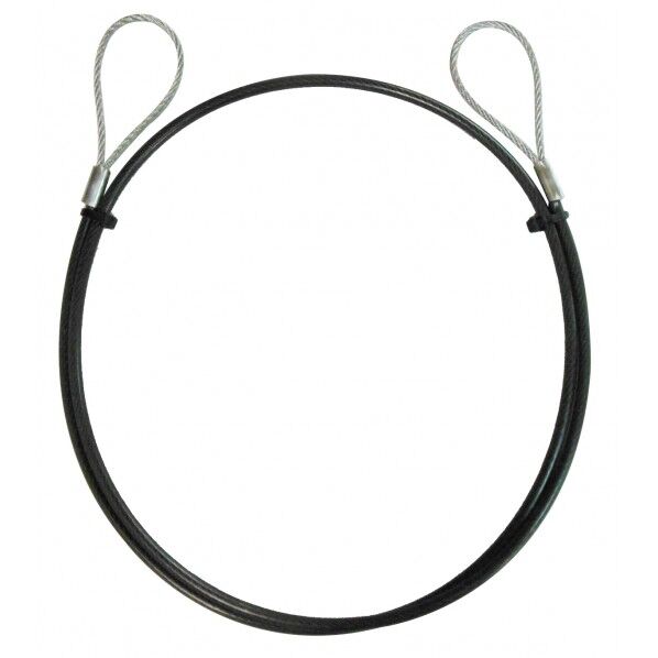 PVC被覆ワイヤ アイ加工