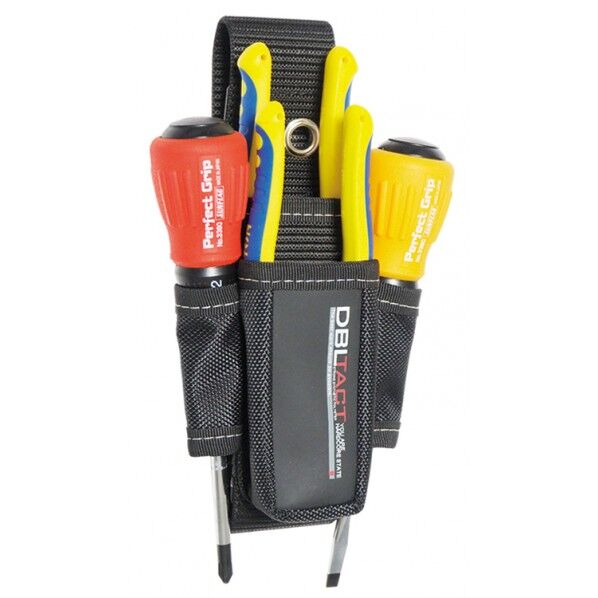 DBLTACT スリムツールケース4P ブラック 215×90×60mm DT-TS-30 1点