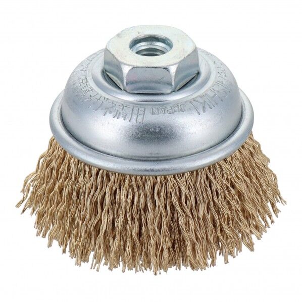 三共コーポレーション 建工快速 カップワイヤーブラシ 鋼線メッキ 65mm KCB-65K 1ヶ...