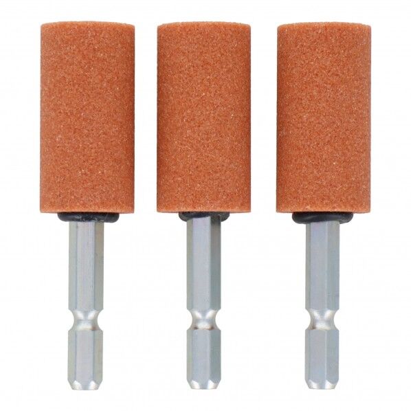 六角軸軸付砥石3本組