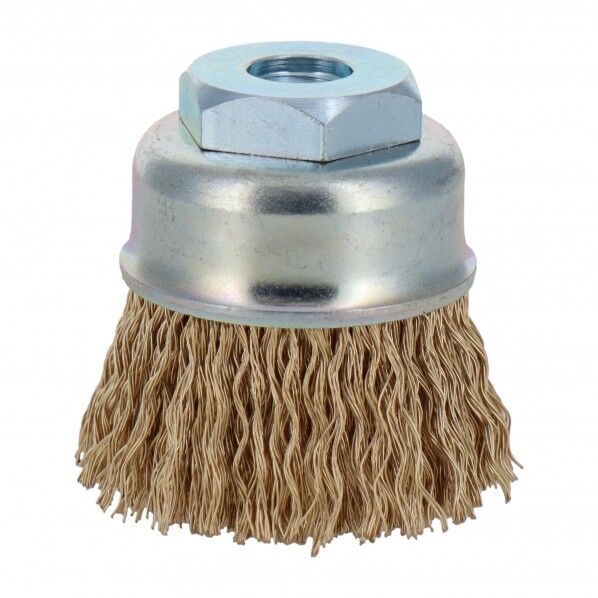 建工快速 カップブラシ 鋼メッキ 50mm