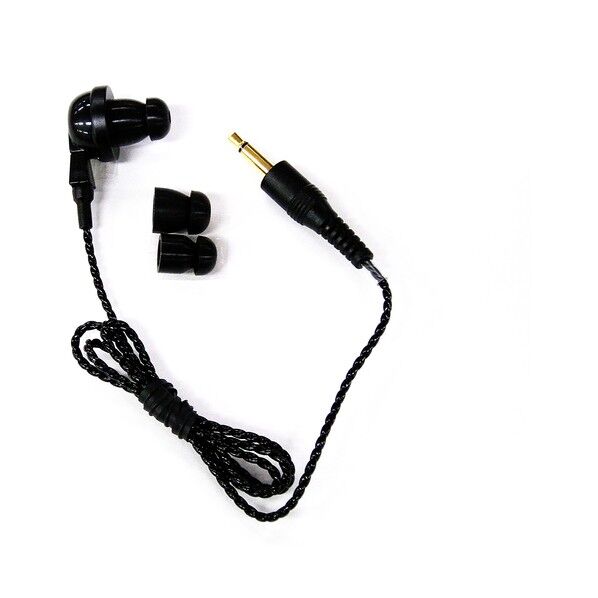 特定小電力トランシーバー ラペルトーク イヤホン(耳かけ型・ストレートケーブル)