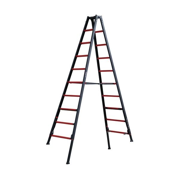 上部操作式伸縮脚付はしご兼用脚立 GAUDI