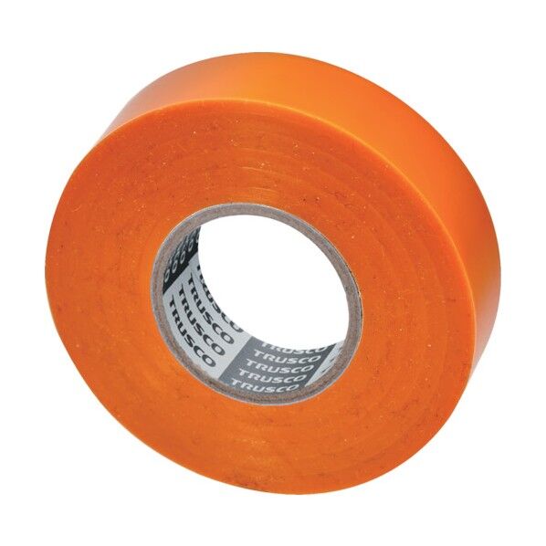トラスコ(TRUSCO) 脱鉛タイプビニールテープ 19mmX10mり オレンジ GJ-2110 OR 10巻...