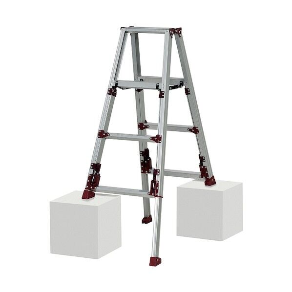 四脚アジャスト式専用脚立 TA840SB-8 1点