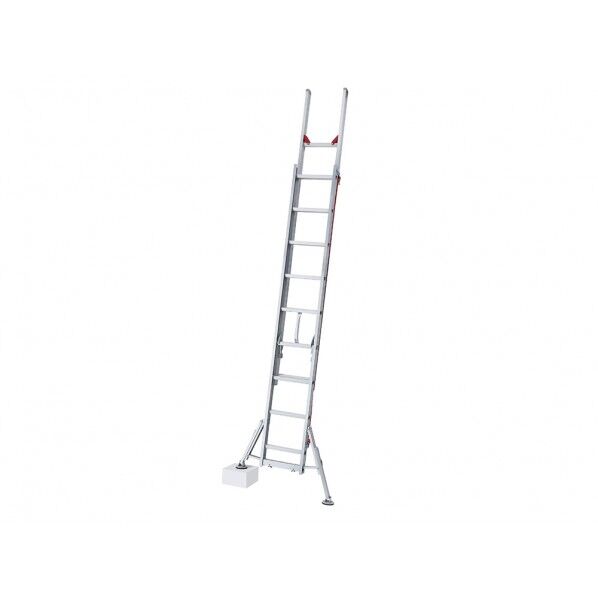 脚部伸縮式2連はしご(スタビライザー付)