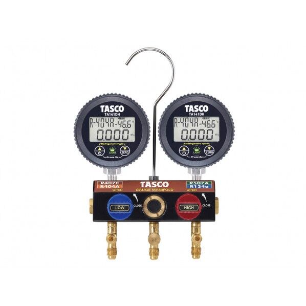 ボールバルブ式ゲージマニホールドキット