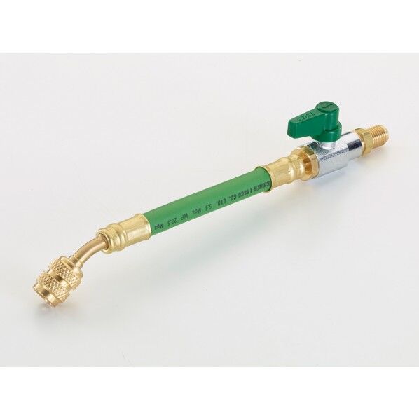 バルブ付ホースアダプター(緑)