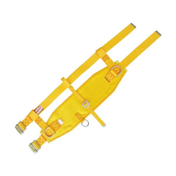 傾斜面作業用ベルト Mサイズ 重作業用幅広軽量タイプ 黄 WPA1YMBX 1点