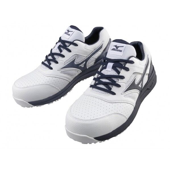 安全作業靴 ホワイト×ネイビー