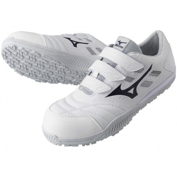 安全作業靴 ホワイト×ネイビー