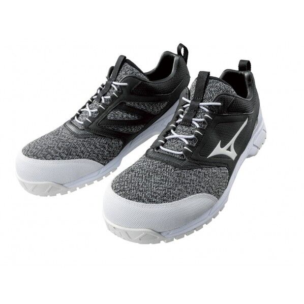 安全作業靴 ブラック×ホワイト