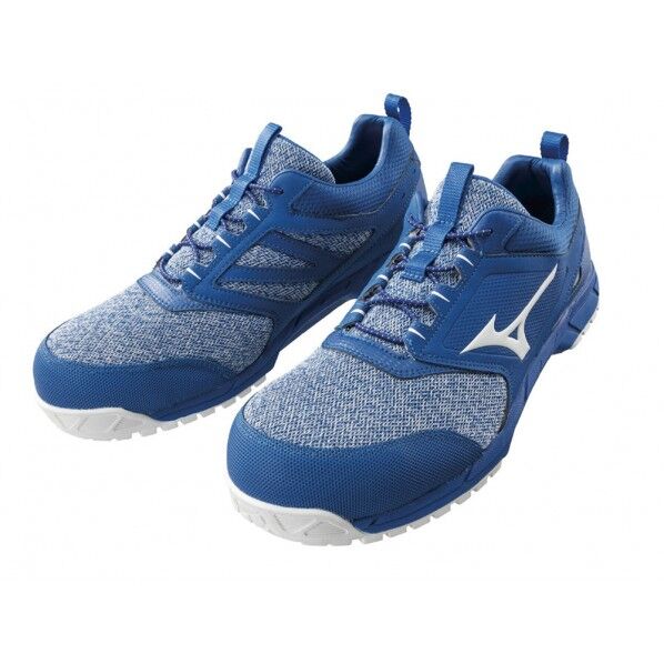 安全作業靴 ブルー×ホワイト×ブルー