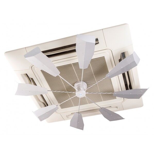 ハイブリッドファン シルバー