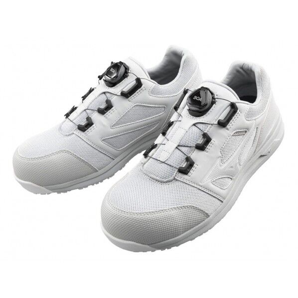 安全作業靴 グレー×ホワイト