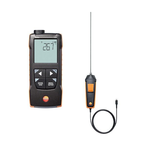 テストー testo 110 基準温度計セット TESTO 110 REFERENCE SET 1点