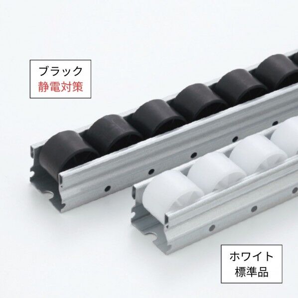 ※法人専用品※TMEHジャパン プラコン40 フラットローラー36ピッチ ホワイト GP4036B-2 1本...