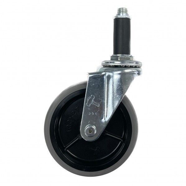 アルミパイプ用差込キャスター