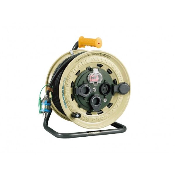 屋外型漏電遮断器付コードリール