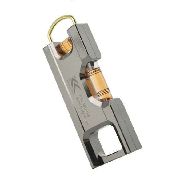 KUROKIN(黒金) アルミ水平器 100mm 黒金 FTL-100-BG 1個...