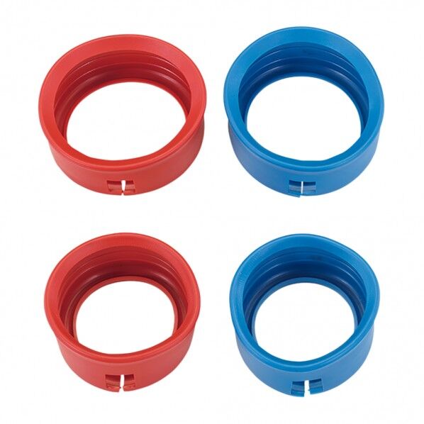 ゲージブーツ 68φ 青+赤