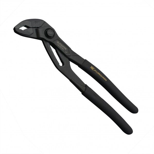 フジ矢 クイックウォーターポンププライヤー 250mm 黒金 140-250-BG 1個...