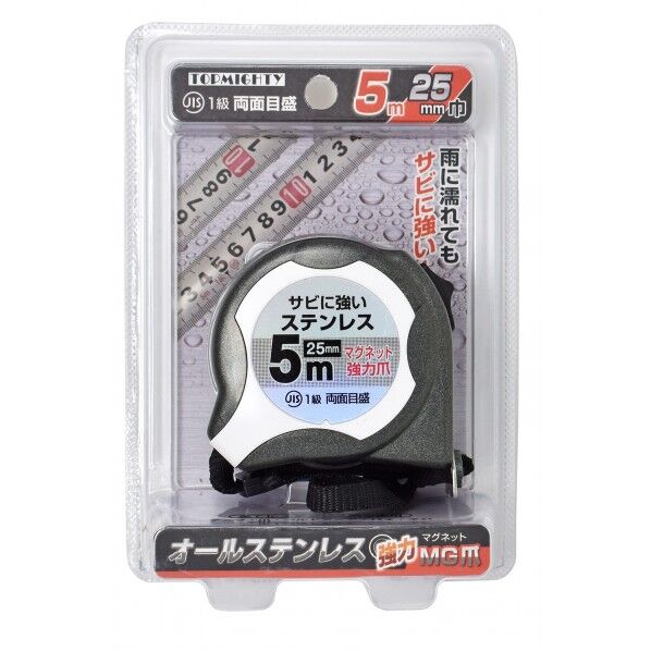トップマイティ オールステンコンベ 両面MG爪 JIS 25×5m 4000288 1個...