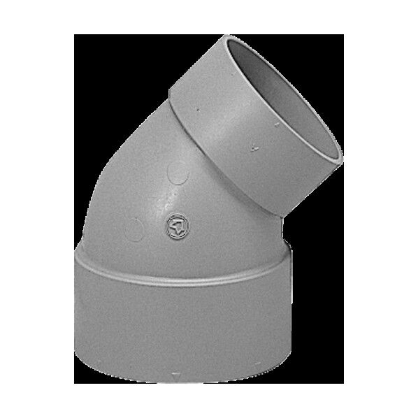 排水特殊45°異径エルボ VU45L50X40 1個