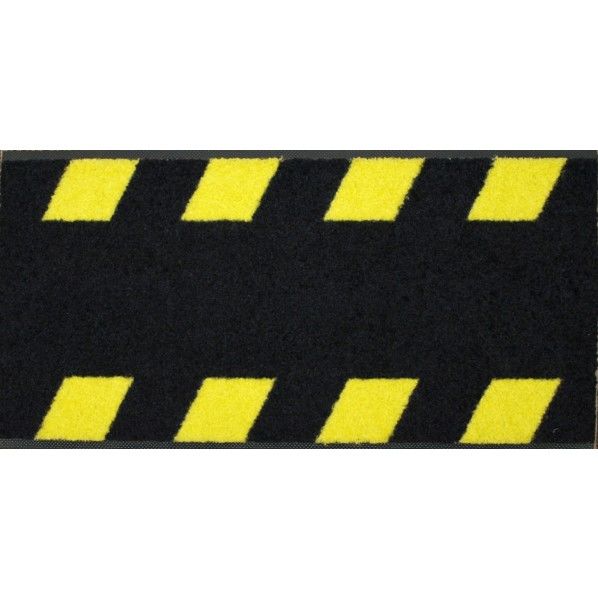 配線保護用ケーブルマット イエロー/ブラック 30×60cm KABLEMAT 1枚