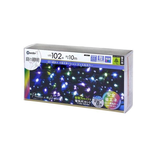 ローボルト イルミネーション 102球 LGL-21 ジュエルカラー 1個