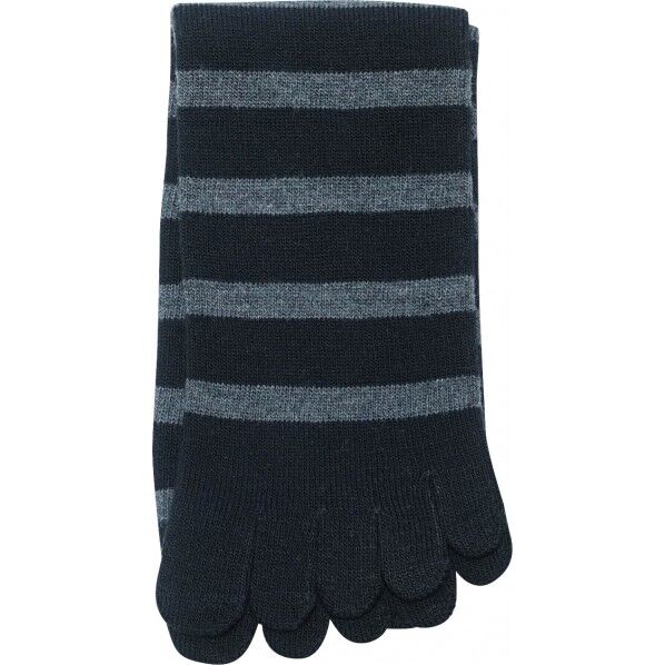 黒サーモライン入り5本指カカト無2P ブラック 25～27cm JW-158 1組