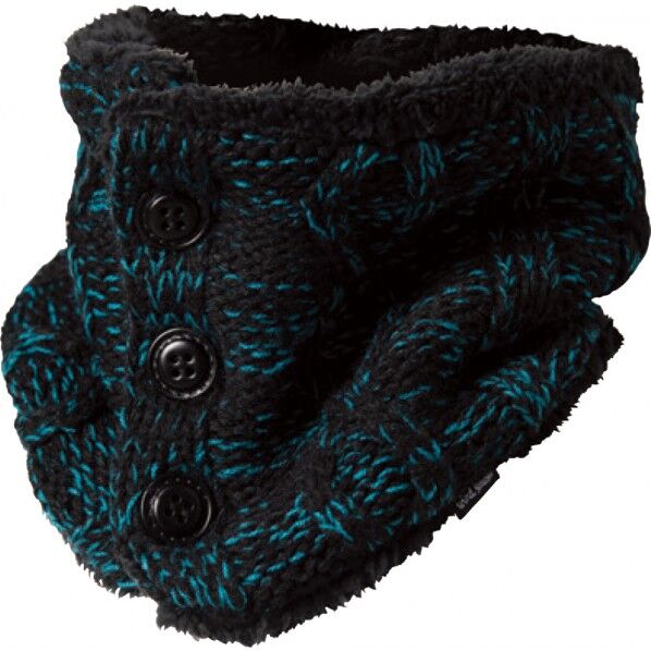 防風ネックウォーマー ニット グリーン B-27 1枚