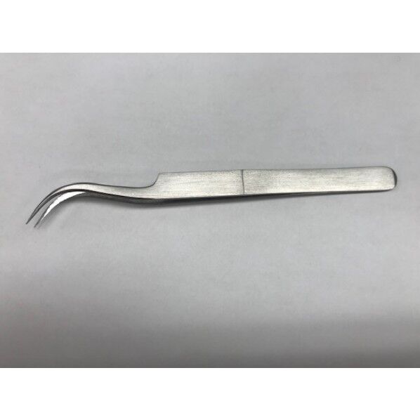 精密ピンセット SUS420J2 先曲型 160 160mm TN-1614S 1本