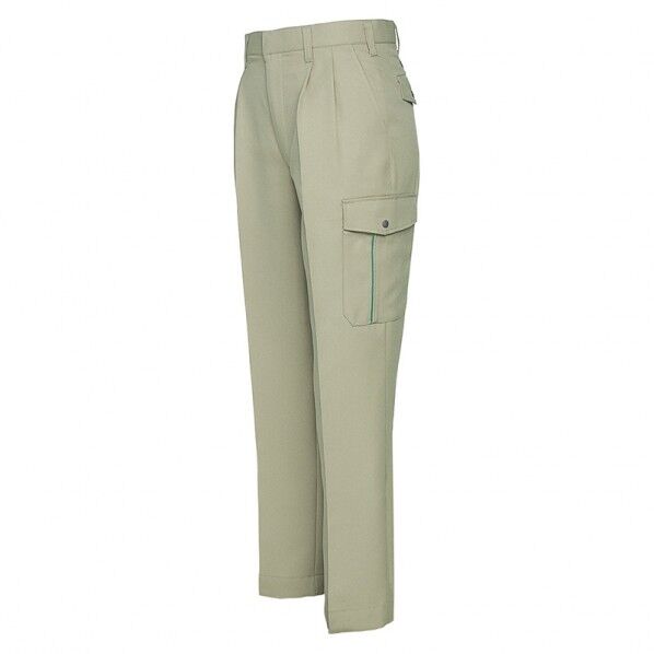 ベスト裏綿 カーゴパンツ（2タック） 005アースグリーン 115 814 1点