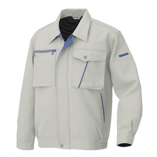 イエッち!おすすめ!! 長袖ブルゾン(男女兼用) 003アースグレー 3L 855 1点