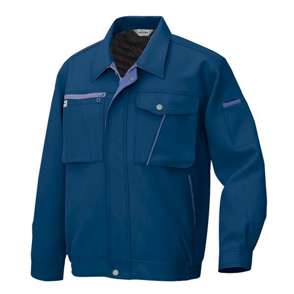 イエッち!おすすめ!! 長袖ブルゾン(男女兼用) 008ネイビー M 855 1点