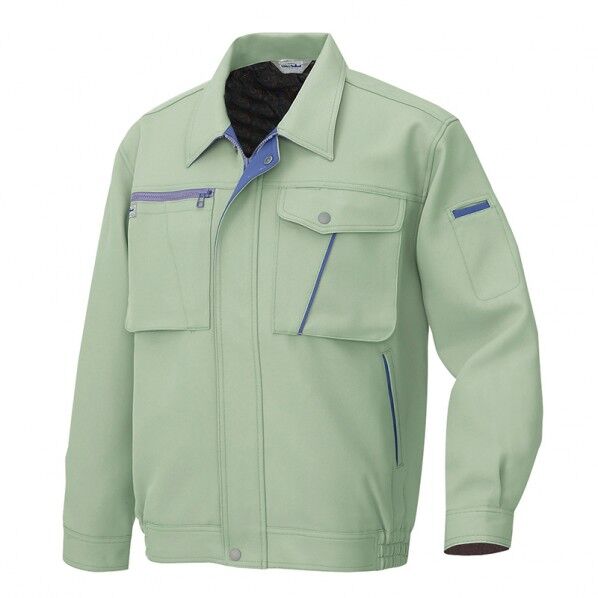 イエッち！おすすめ！！ 長袖ブルゾン（男女兼用） 015グリーン LL 855 1点