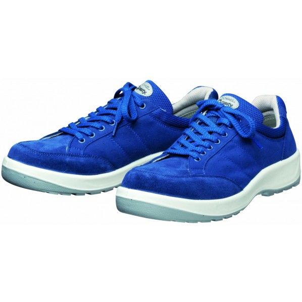 ダイナスティPU2 安全スニーカー(ヒモ)発泡ポリウレタン2層底 耐滑 衝撃吸収 JSAA A種認定 ネイビー 29.0cm D1002 紺 1足