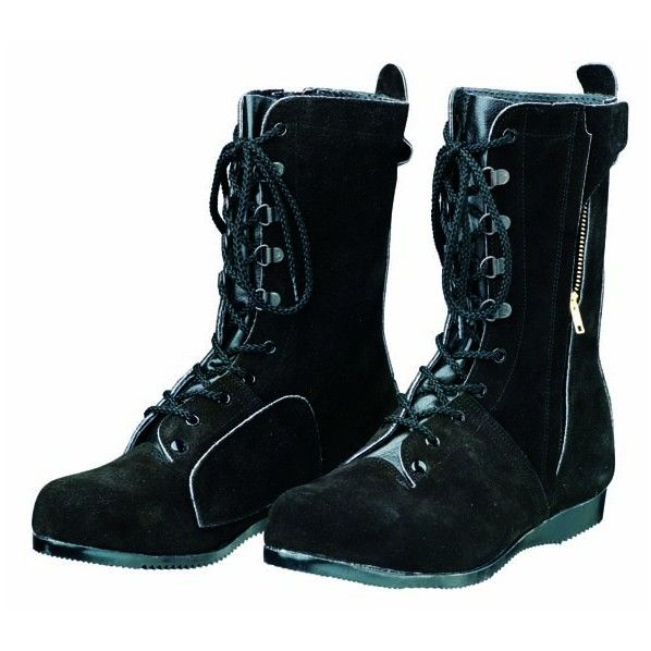 高所・構内用安全靴 【T-7(ベロアチャック付)】 黒 28.0cm T-7(ベロアチャック付)-28.0cm 1足