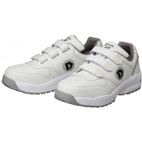 ダイナスティエアー マジック式安全スニーカー JSAA認定 A種合格 ホワイト 22.0cm WO＋11M 1足