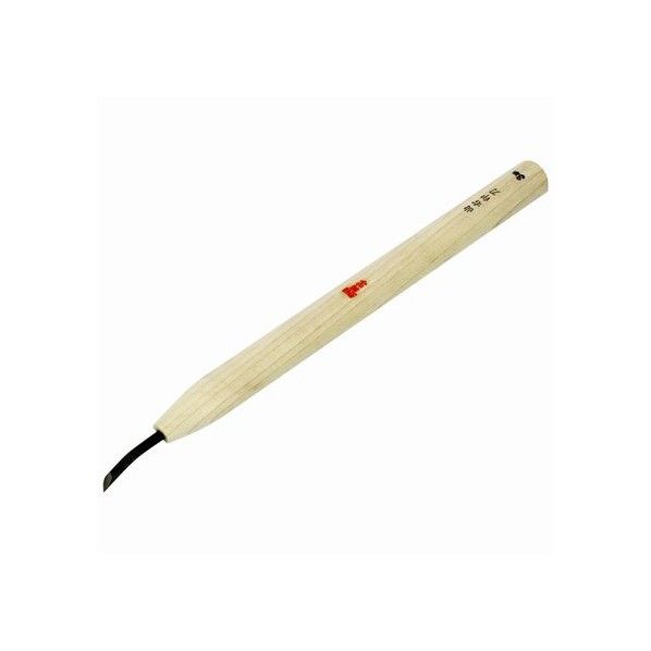 本職用彫刻刀 右印刀 曲 3mm 1個