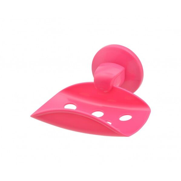 赤札見つけ 石ケン置き 強力吸盤 ピンク GA-PF024 1個