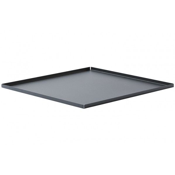 MA-ローテーブル用トレイ ブラック W600×D600×H20 660-156 1台